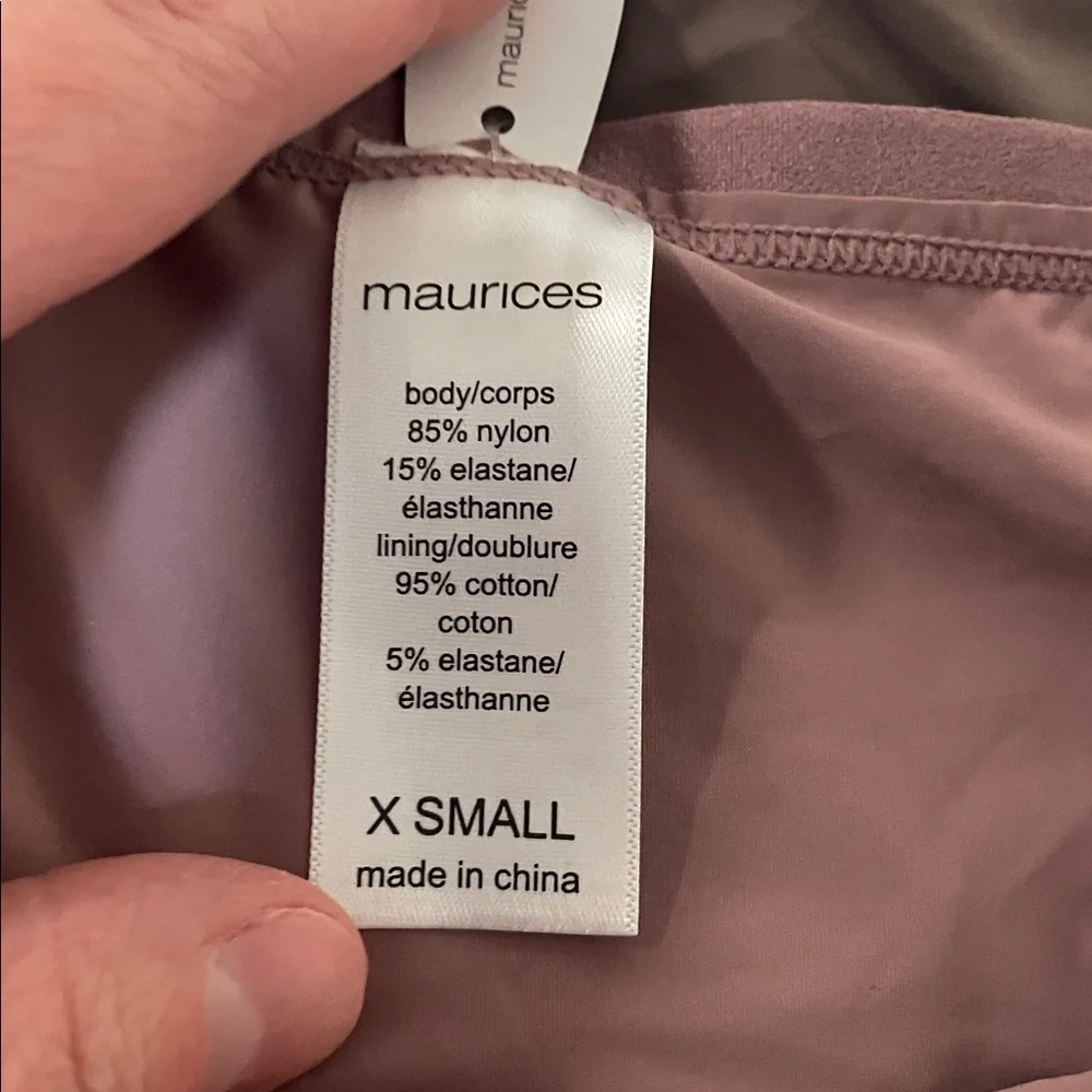 Maurice’s size XS Blue, Light Purple, Purple Hipster No Show No Lines Panties